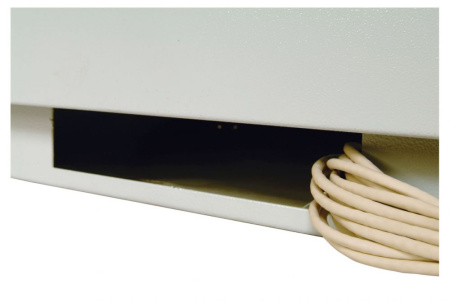 Шкаф коммутационный ЦМО (ШТК-М-33.6.10-44АА) напольный 33U 600x1000мм пер.дв.перфор. задн.дв.перфор. 2 бок.пан. 450кг серый 855мм 114кг 180град. 1625мм