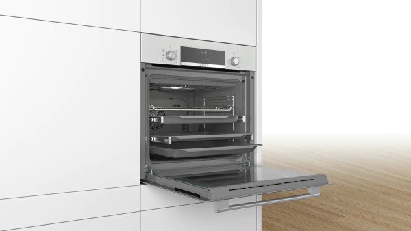 Духовой шкаф Электрический Bosch HBJ558YW0Q белый