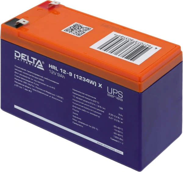 Батарея для ИБП Delta HRL 12-9 (1234W) X 12В 9Ач