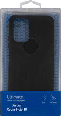 Чехол (клип-кейс) Redline для Xiaomi Redmi Note 10/10S УТ000024120 черный