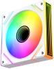 Вентилятор для корпуса Bloody BD-CF120ARGB2 LCD ARGB 120х120x25 белый 4-pin 26дБ (упак.:1шт) (BD-CF120ARGB2-WH) Ret