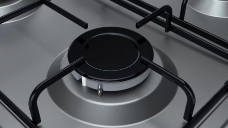 Газовая варочная поверхность Bosch PBP6C5B82O нержавеющая сталь