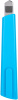 Нож канцелярский Deli E2038BLUE 80мм шир.лез.9мм синий блистер
