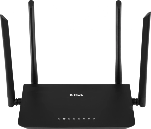 Роутер беспроводной D-Link DIR-820/RU/A1A AC1200 10/100BASE-TX черный