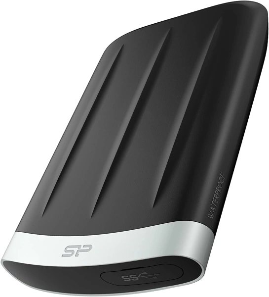 Жесткий диск Silicon Power USB3.0 1TB SP010TBPHD65BS3G A65B Armor 1.8" черный
