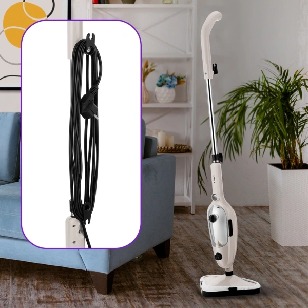 Швабра паровая Kitfort КТ-3909 1300Вт бежевый