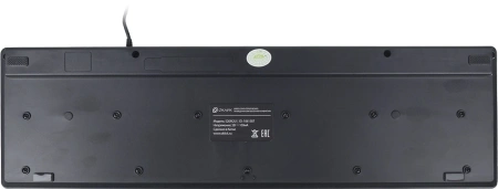 Клавиатура Оклик 520M2U черный/черный USB slim Multimedia