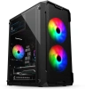Корпус Оклик OCC-MN301 черный без БП mATX 1xUSB2.0 1xUSB3.0 audio