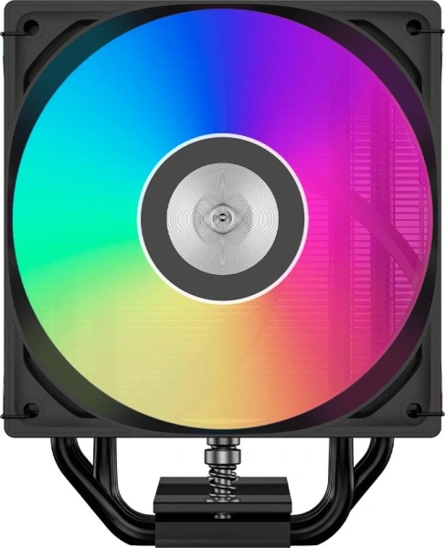 Устройство охлаждения(кулер) PcCooler RT500 Digital BK ARGB Soc-AM5/AM4/1200/1700/1851 черный 4-pin 34.9dB Al+Cu LCD 240W Ret (RT500-BKAWYL-GL)