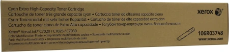 Картридж лазерный Xerox 106R03748 голубой (16500стр.) для Xerox VersaLink C7020/C7025/C7030