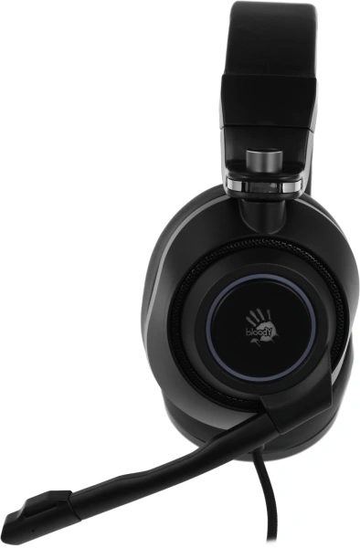 Наушники с микрофоном A4Tech Bloody G580 черный 2м мониторные USB оголовье (G580 USB /BLACK)