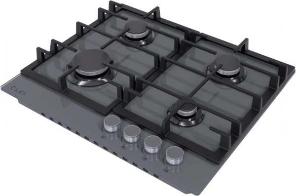 Газовая варочная поверхность Lex GVG 642A GR серый