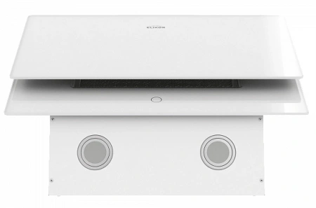 Вытяжка каминная Elikor Vertex WH 50 белый управление: сенсорное (1 мотор)