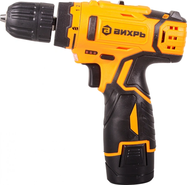 Дрель-шуруповерт Вихрь ДА-12Л-2 аккум. патрон:быстрозажимной (72/14/14)