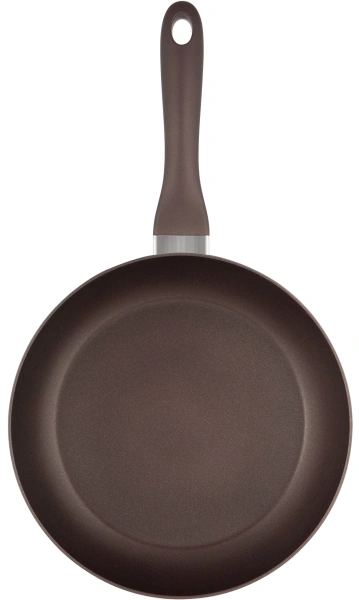 Сковорода Rondell Grillage RDA-1431 круглая 28см покрытие: Xylan Plus ручка несъемная (без крышки) коричневый