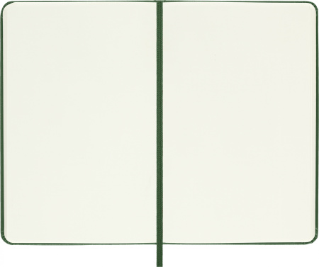 Блокнот Moleskine CLASSIC QP012K15 Pocket 90x140мм 192стр. нелинованный твердая обложка зеленый