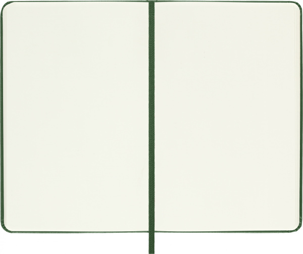 Блокнот Moleskine CLASSIC QP012K15 Pocket 90x140мм 192стр. нелинованный твердая обложка зеленый