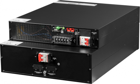 Источник бесперебойного питания Systeme Electriс SRV SRVSE6KRTXLI5U 5400Вт 6000ВА черный