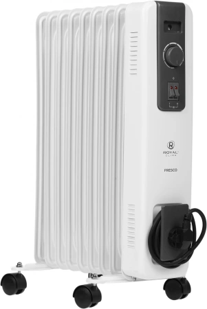 Радиатор масляный Royal Clima ROR-FR9-2000M 2000Вт белый/черный