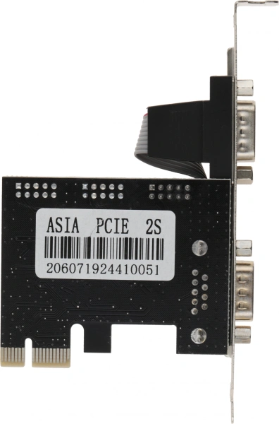 Контроллер PCI-E AX99100 2xCOM Bulk