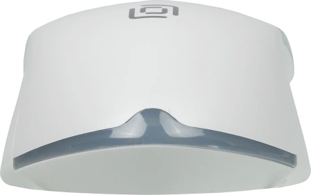 Мышь Оклик 245M белый оптическая (1000dpi) USB (3but)