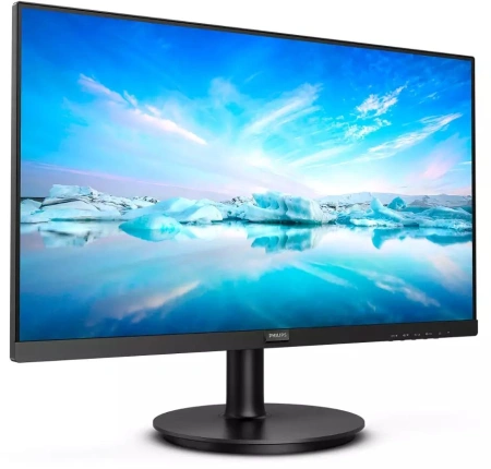 Монитор Philips 23.8" 242V8LA черный VA LED 16:9 HDMI M/M матовая 250cd 178гр/178гр 1920x1080 75Hz VGA DP FHD 3кг
