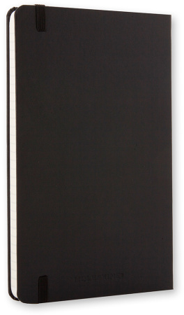 Блокнот Moleskine CLASSIC MM710 Pocket 90x140мм 192стр. линейка твердая обложка черный