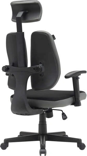 Кресло Cactus CS-CHR-MC03-BKGY черный