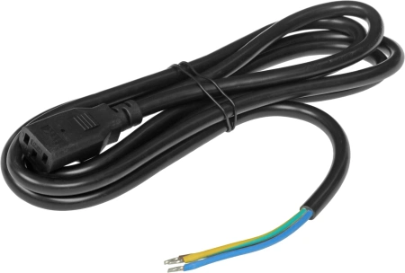 Шнур питания ITK PC-C13N-2M C13 проводник.:3x1.5мм2 2м 230В 10А черный