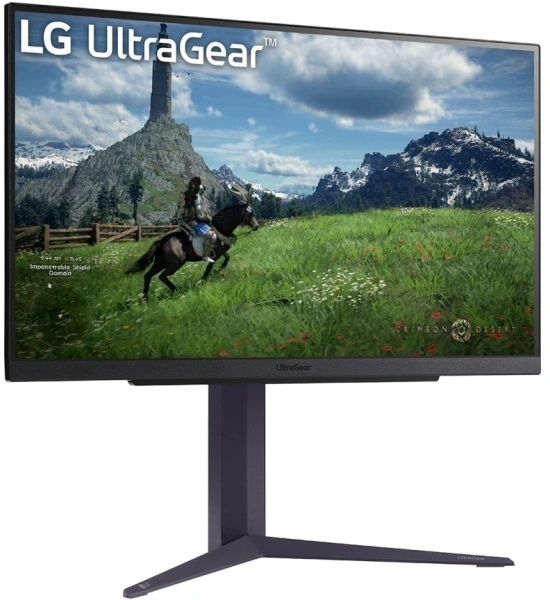 Монитор LG 27" UltraGear 27GS85Q-B черный IPS LED 16:9 HDMI матовая HAS 400cd 178гр/178гр 2560x1440 200Hz FreeSync DP 2K USB 6.2кг