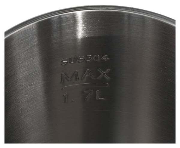 Чайник электрический Galaxy GL 0323 1.7л. 2000Вт черный корпус: пластик (ГЛ0323ЧЕРН)