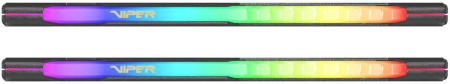 Память DDR4 2x16Gb 3600MHz Patriot PVSR432G360C0K Viper Steel RGB RTL Gaming PC4-24000 CL20 DIMM 288-pin 1.35В dual rank с радиатором Ret