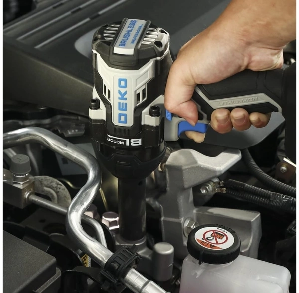 Гайковерт Deko DKIS20FU-Li 20Вт аккум. патрон:квад.1/2" (063-4452)