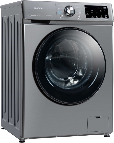 Стиральная машина Бирюса WM-SL814/15 M кл.:A+++ фронт. макс.:8кг серебристый
