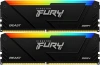 Память DDR4 2x16GB 3200MHz Kingston KF432C16BB12AK2/32 Fury Beast RGB RTL Gaming PC4-25600 CL16 DIMM