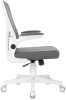 Кресло Бюрократ ASTER N-W темно-серый TW-04 Neo Grey сетка/ткань крестов. пластик пластик белый