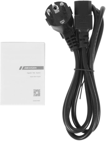 Коммутатор Hikvision DS-3E1526P-SI 24G 2SFP 24PoE+ 370W управляемый
