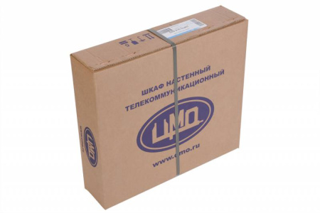 Шкаф коммутационный ЦМО (ШРН-М-12.650) настенный 12U 600x650мм пер.дв.стекл 50кг серый 581мм 25.1кг 180град. 610мм