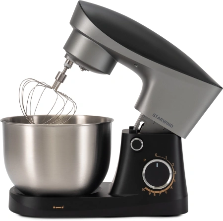 Миксер планетарный Starwind SPM2251 1500Вт черный/серебристый