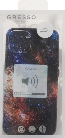 Чехол (клип-кейс) Gresso для iPhone 13 Meridian черный (GR17AAAE8892)