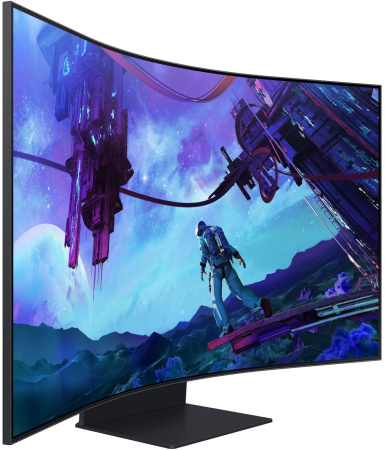 Монитор Samsung 55" S55CG97WNI VA WQ чер HDMI DP USB M/M HAS Piv 165Hz 600cd In Cur