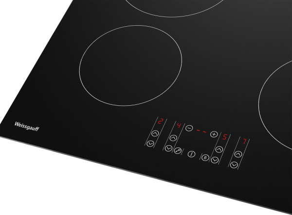Индукционная варочная поверхность Weissgauff HI 640 BSCM черный