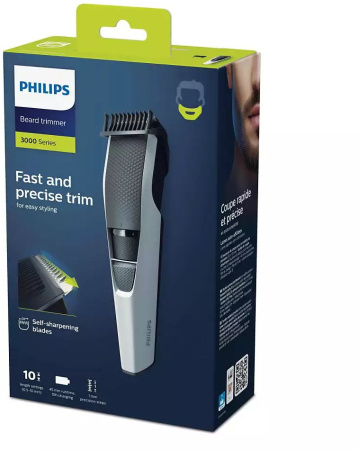Триммер Philips BT3206/14 черный (насадок в компл:1шт)