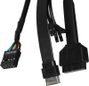 Корпус Lian-Li O11 Dynamic MINI черный без БП ATX 8x120mm 5x140mm 2xUSB3.0 1xUSB3.1 audio bott PSU