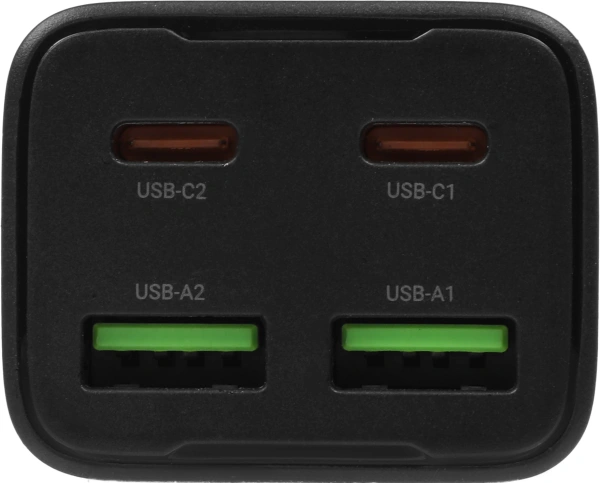 Сетевое зар./устр. Hoco N56 Fundador 30W 3A (PD) 2xUSB/USB type-C универсальное черный (32492)