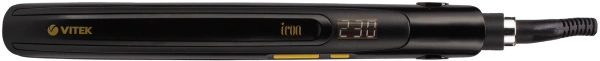 Выпрямитель Vitek VT-8400 45Вт черный макс.темп.:230С покрытие:керамическое