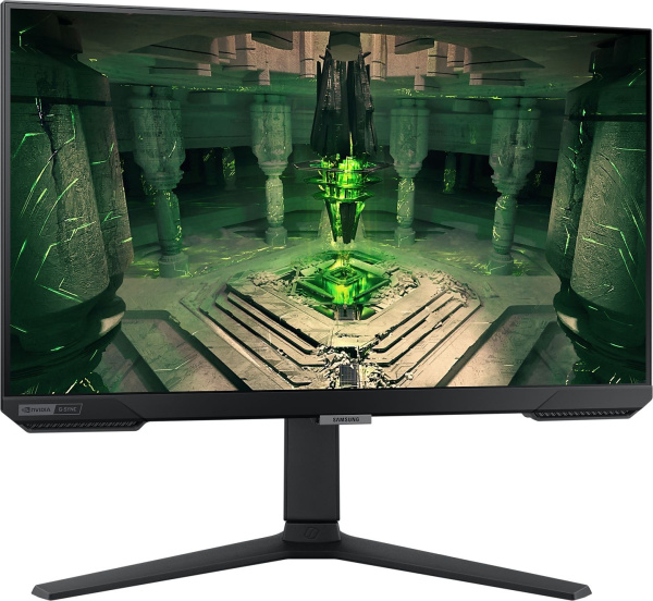 Монитор Samsung 25" Odyssey G4 S25BG400EI черный IPS LED 16:9 HDMI полуматовая HAS Piv 400cd 178гр/178гр 1920x1080 240Hz G-Sync FreeSync Premium DP FHD 4.5кг