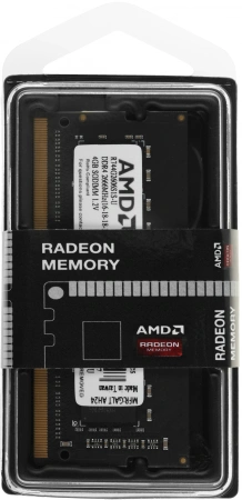 Память DDR4 4Gb 2666MHz AMD R744G2606S1S-U Radeon R7 Performance Series RTL PC4-21300 CL16 SO-DIMM 260-pin 1.2В Ret