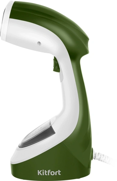 Отпариватель ручной Kitfort КТ-9297 1600Вт белый/зеленый