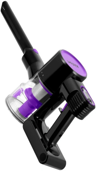Пылесос ручной Kitfort КТ-5236 250Вт черный/фиолетовый